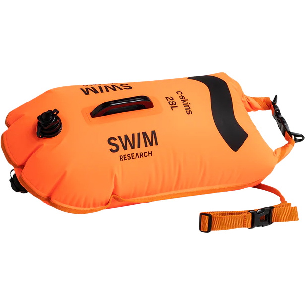 2026 Swim Research Schwimmen Sicherheit Boje & Dry Bag C-SRSB2 - Orange